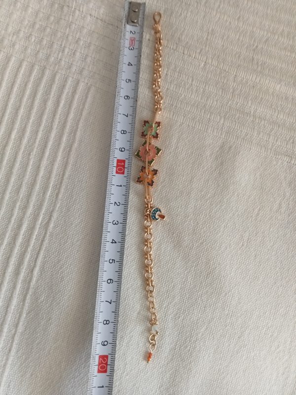 Pulsera étnica tres charms - Imagen 4