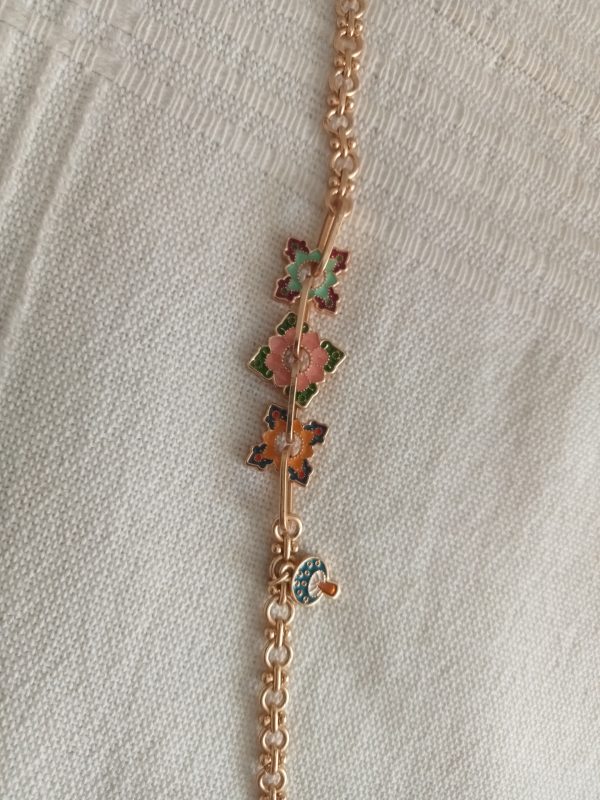 Pulsera étnica tres charms - Imagen 5