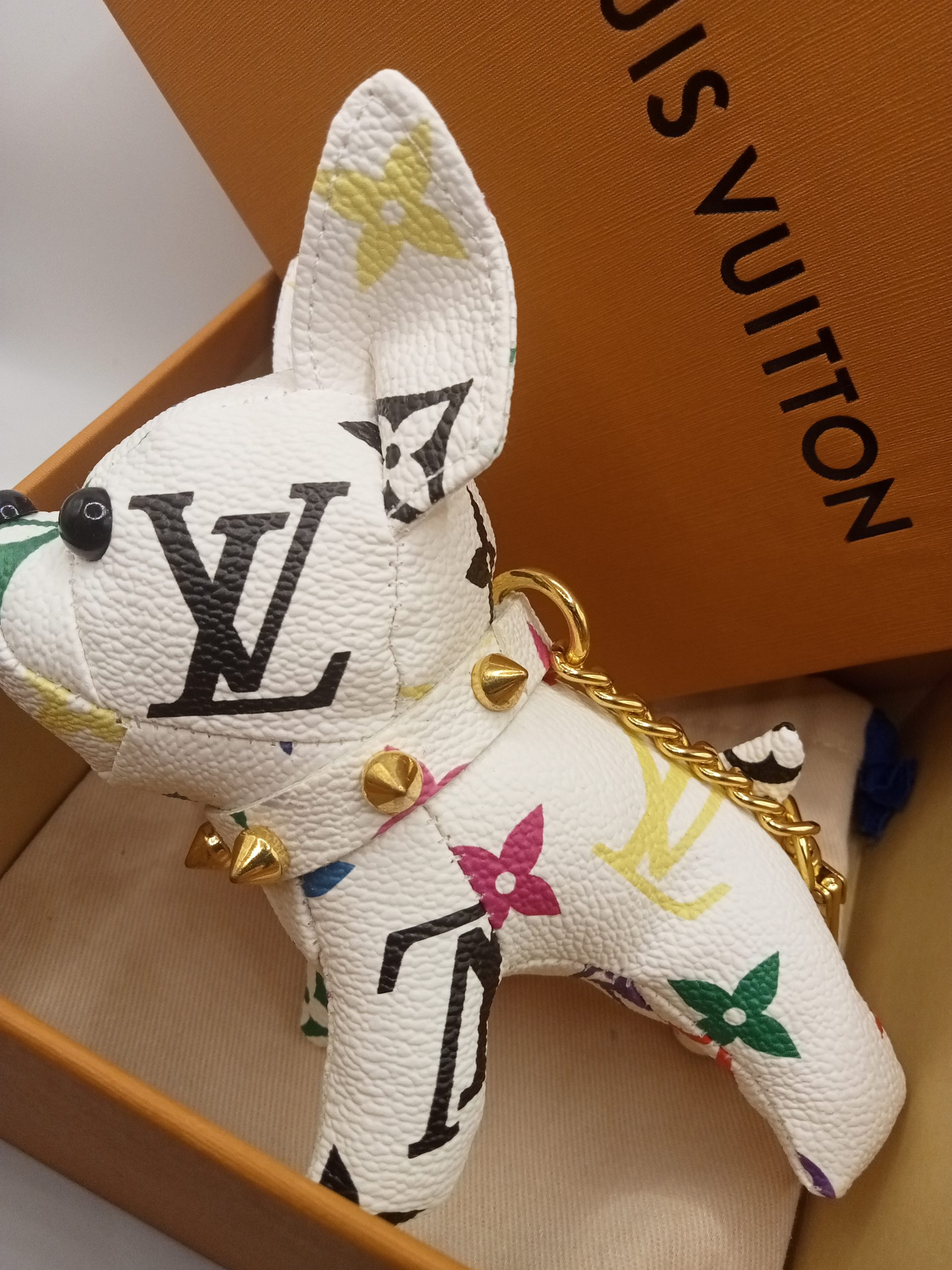 Llavero perro Monograma Louis V - Imagen 5