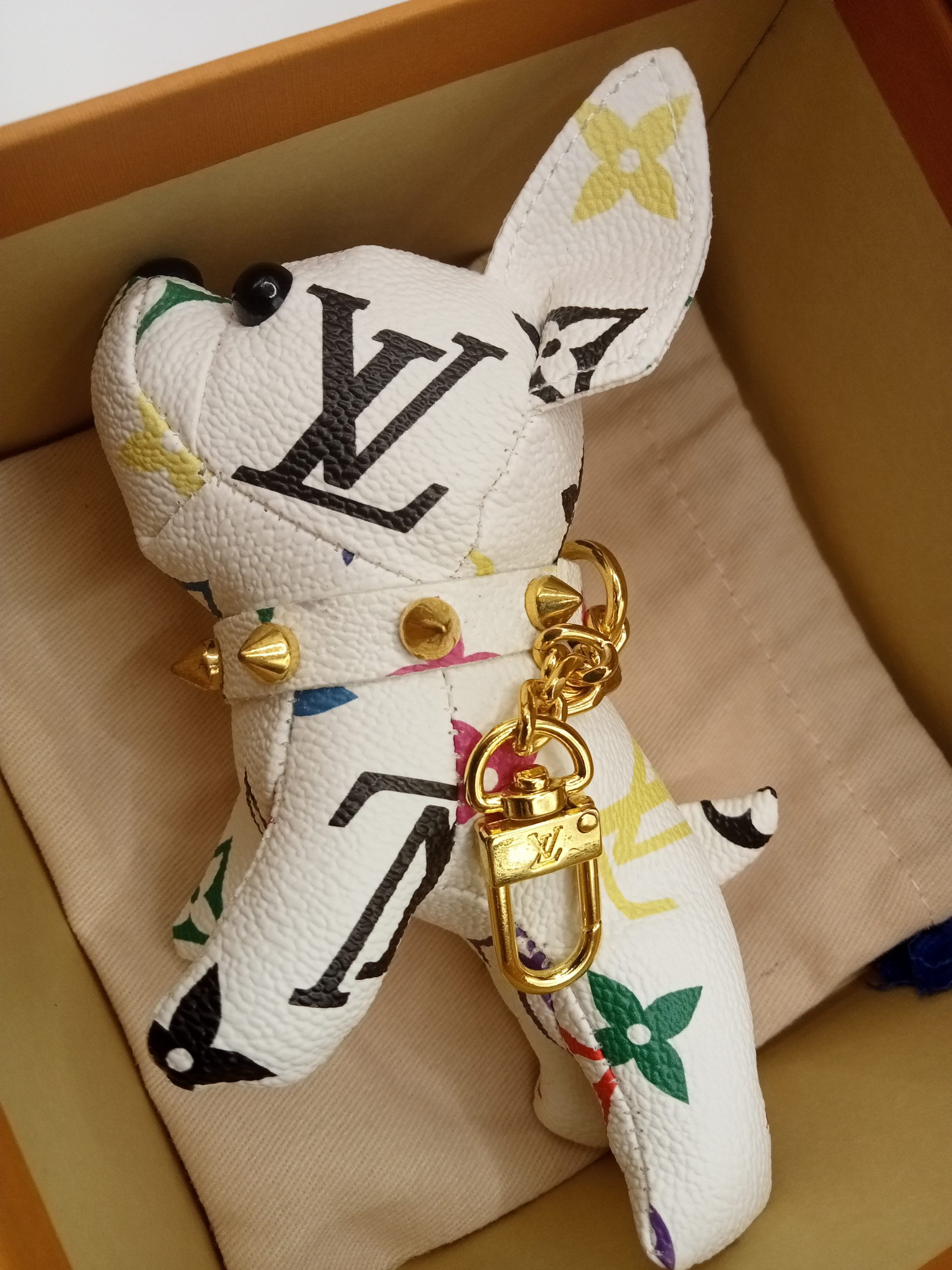 Llavero perro Monograma Louis V - Imagen 3