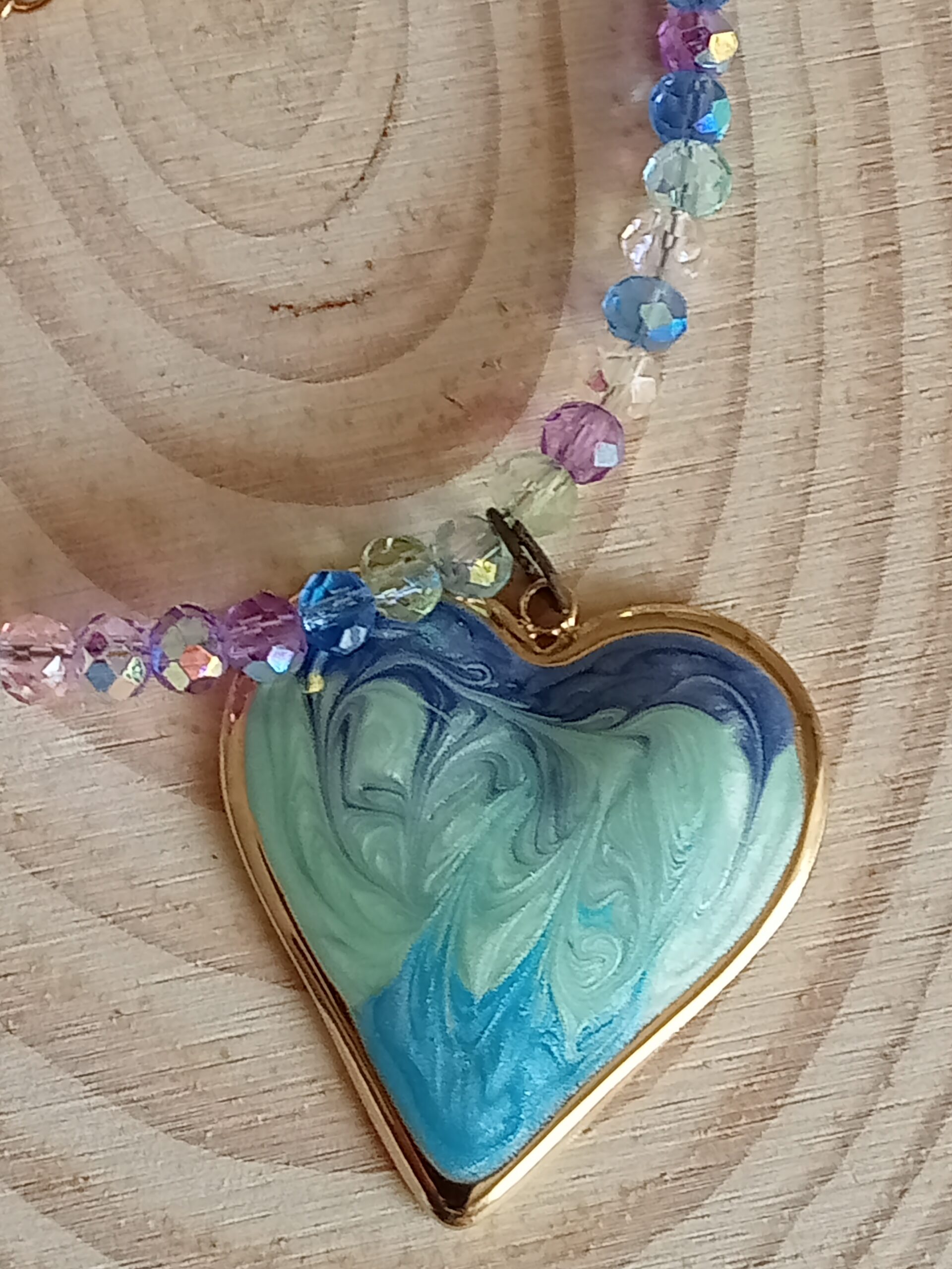 Collar corazón marino - Imagen 3